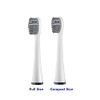 Flossing Toothbrush Head Replacement, 3 Count, Compatible with Water-pik Sonic Fusion / 2.0 SF-01, SF-02, SF03 & SF-04 Tooth-Brush and Water Flosser Combo Brush Heads (Full Size, White)