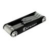 Birzman Feexman E-Version 5 Multi-Tool - Compact 5-Function Cycling Tool with Hex Keys, Torx & Screwdriver, Lightweight Aluminum Design, Black