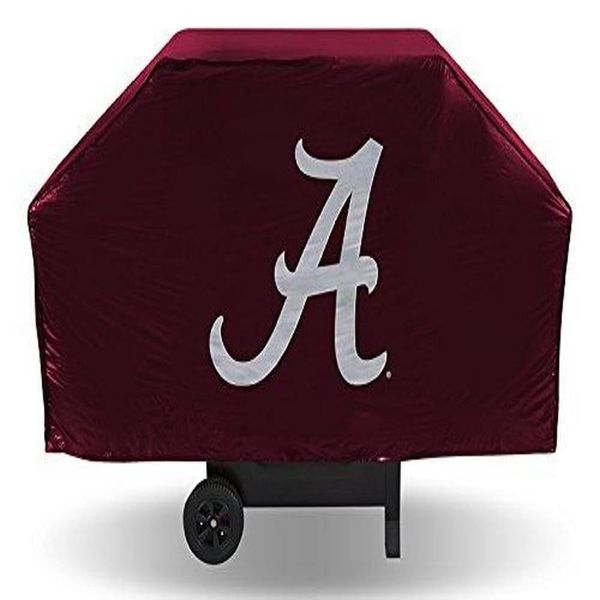 Rico Industries NCAA Vinyl Grill Cover, Alabama Crimson Tide, 68 x 21 x 35-"