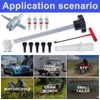 Tire Valve Stem Core Quickly Replacement Tool Kit,With Stem Removal Tool Set