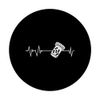 Great Pill Bottle Heartbeat Design Pharmacist Pharmacy Tech PopSockets Swappable PopGrip