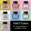Kuretake ECF163-102 Ink Ink - Cafe Glitter Base Silver
