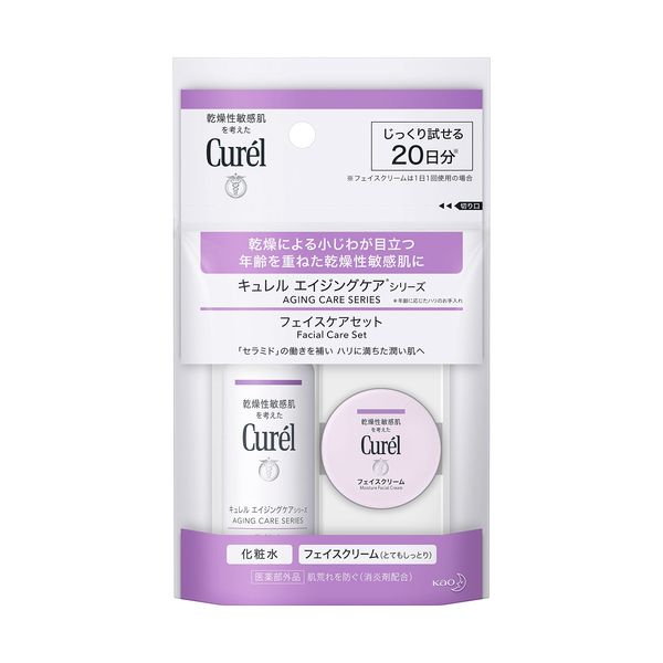 Curél Aging Care (Lotion 1.0 fl oz (30 ml) + Cream 0.4 oz (10 g)
