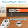 Ratcheting Right Angle Screwdriver Hex Drive 90 Degree Offset+10pc Bit Set T20
