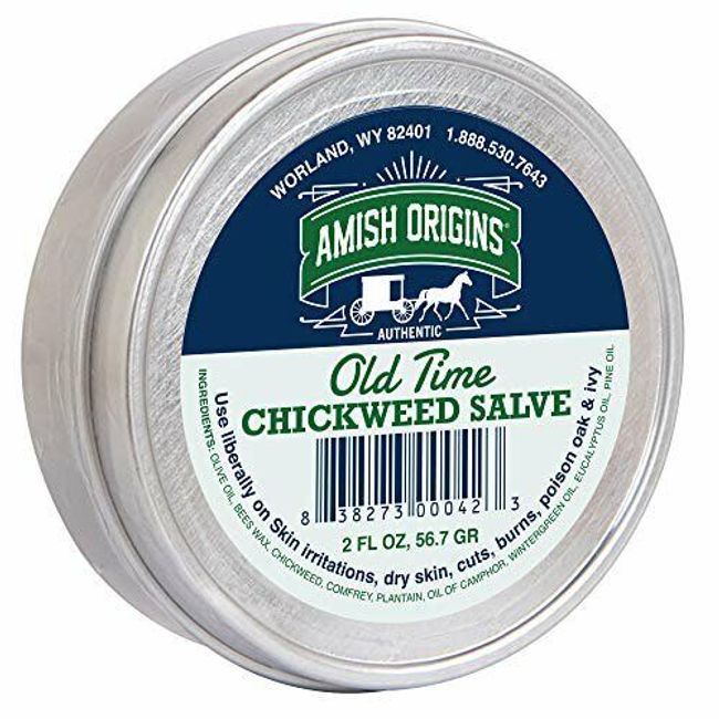 Amish Origins Old Time Chickweed Salve 2 oz