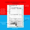 Cherry Carbonless NCR Risk Assessment Form Duplicate Book A4 50 Sets