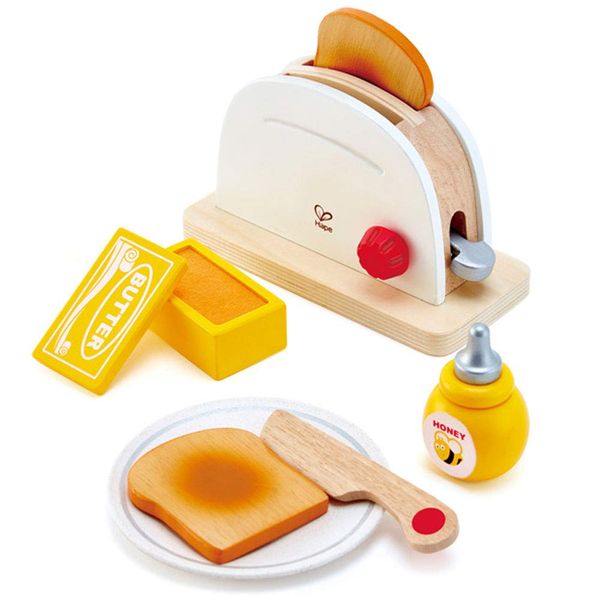 (Multicolor) - Hape International Hape E3148 - Pop Up Toaster Set, 3+ years