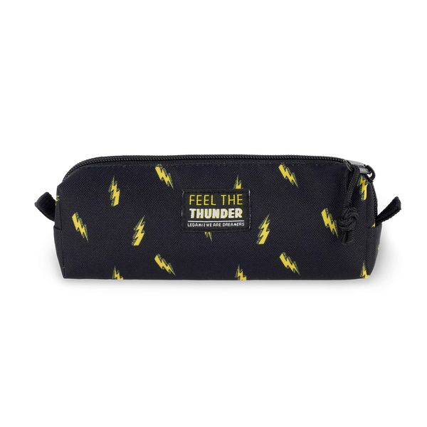 Legami - Case, Zip Closure, Made from Recycled Plastic, Durable, Practical, 22x6cm, Flash Theme, Flash, Taglia Unica, Flash File