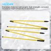 MUXSAM 2 Pcs Golf Alignment Stick, Yellow Swing Trainer Tool, 48" Collapsible Alignment Stick Golf Training Aid Practice Sticks,Advance Alignment, Aiming, Putting Practice, Full Swing Training Posture