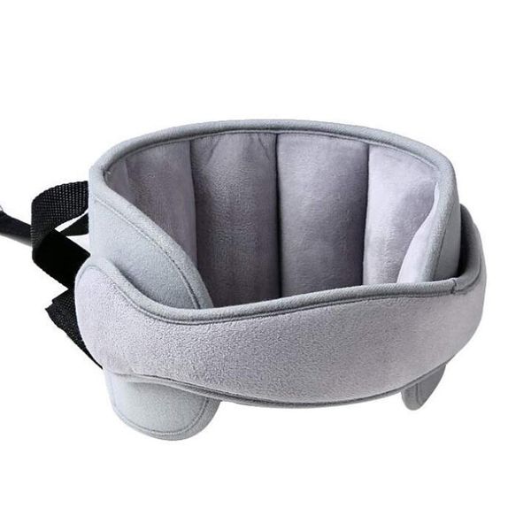 StoHua Baby Car Seat Head Support Band - Comfortable Head & Neck Pillow Support, AdjustableCar Seat Neck Relief, Grey