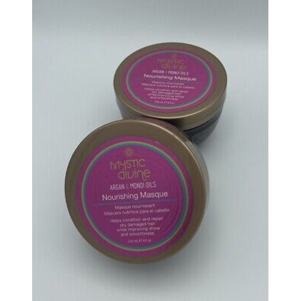2 Mystic Divine Nourishing Masque Argan Monoi Oil 8 Oz Each Repair Damage