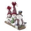 DECOLINE Decorative Figurine Three Snowmen (B) on Sleigh