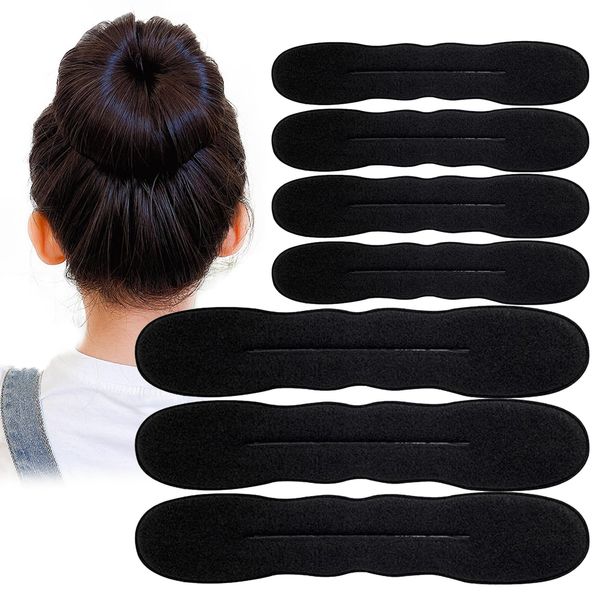 10 PCS Hair Bun Maker for Women Lazy Hair Curler Bun Clips Easy Magic Snap Roll Sponge Bun Donut Hair Maker for Women