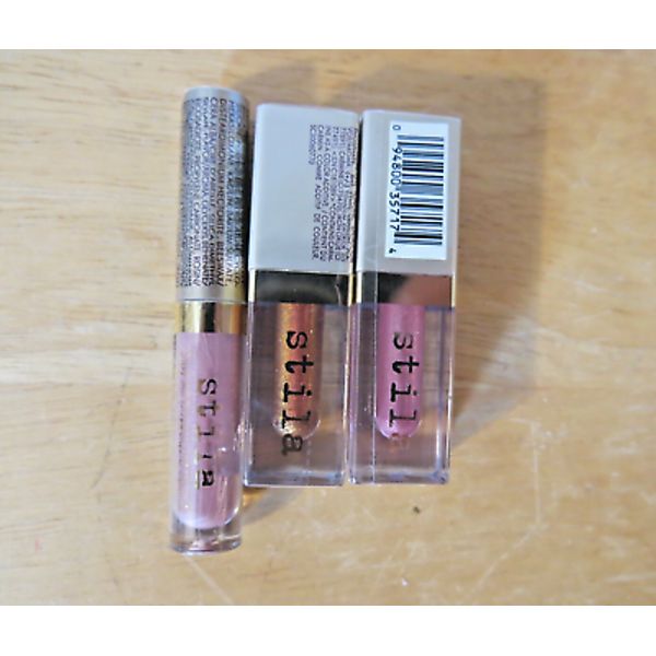Stila Beauty Boss Lip Gloss Synergy & Elevator Pitch + Stay all Day Lipstick Lot