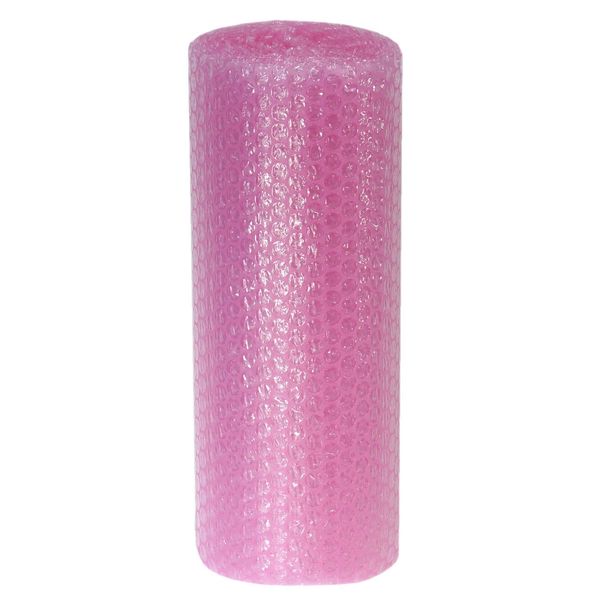 Sakurapack Air Cap, Anti-Static Cushioning Material, 11.8 inches (300 mm) x 6.6 ft (3 m), Roll, Packaging, Packaging, Pink