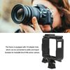 Protective Housing Case, Action Camera Protective Frame Mounting Bracket for One R RS with Cold Shoe Housing Case Bracket Accessories