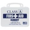 HUBERT® First Aid Kit with White Plastic Case Class A - 10" L x 3" D x 7" H