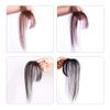 Umora Bangs Wig, Partial Wig, 100% Human Hair, 3D, Natural, Heat Resistant, Air Feel, Fluffy, Ultra Thin, Natural Color