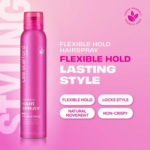 Lee Stafford Flexible Hold Hairspray 200ml
