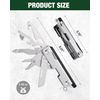 Mossy Oak Multitool 12-in-1 Keychain Multitool Pocket Knife Scissors Screwdriver