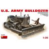 MiniArt 1:35 Scale US Army Bulldozer Plastic Model Kit,Multicolored,Medium