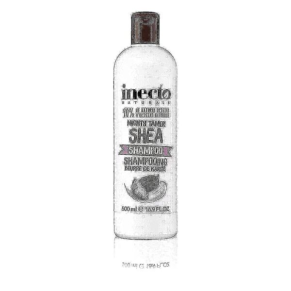 Inecto Naturals Mighty Tamer SHEA Shampoo 500ml,White