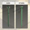3" #10 Deck Screws Rust Resistant Green Epoxy Coated 5lb Torx T25