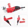 Angle bit driver adapter with bits and side handle for power drill driver tool