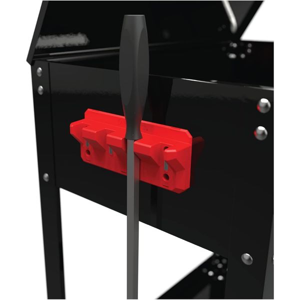 EZRED Magnetic 4 Slot Pry Bar Holder with Mounting Holes Non-Marring TPEE Low