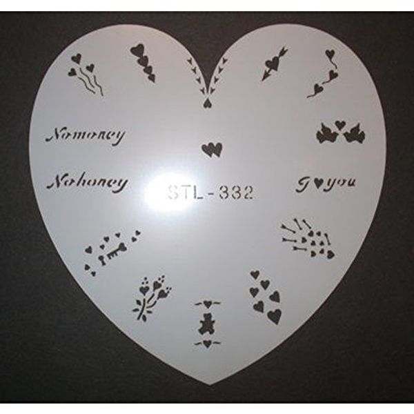 Airbrush Schablone STL 332