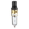Filter/Regulator, 1/4in NPT w/Brass Body, Mfr: 4ZK77-A