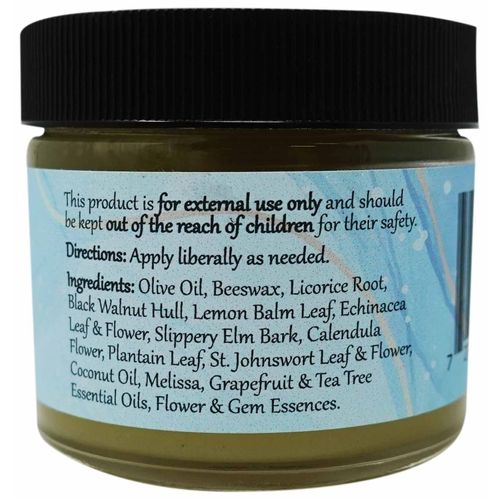 WiseWays Herbals: Salves for Natural Skin Care, Lemon Balm Cream, 2 Ounce (Pack of 3)