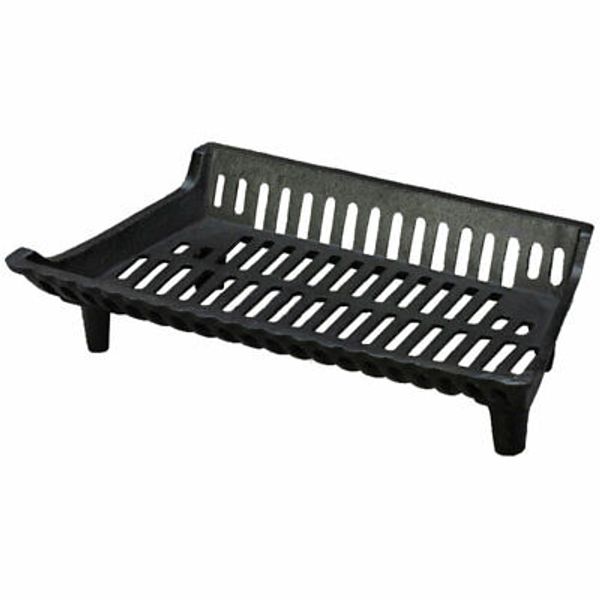 22 in Franklin Style Cast Iron Fireplace Grate