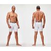 DEVOPS Men's Compression Shorts Underwear (3 Pack) (X-Large, Black/Charcoal/White)