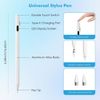 Active Digital Display Stylus Touch Pen Capacitive Compatible with T-Mobile REVVL Tab 2, Rechargeable Palm Rejection