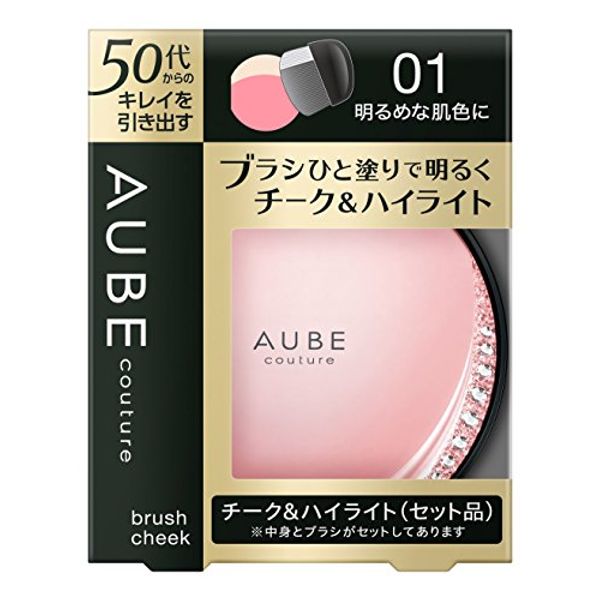 Sofina Aube Brush Cheek 01 for light skin tones 