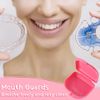 64 Pcs Retainer Case with Vent Holes Mouth Guard Container Case Dental Storage Container Multicolor Dental Retainer Box for Office Travel Household, 9 Colors (Classic Color)