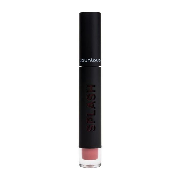 Younique MOODSTRUCK SPLASH Matte Lip I'm Blushing | Lipstick for Women | Makeup Lipstick | Pink Lipstick with Lip Plumper | Hydrating Formula, Vitamin E & Castor Oil | Lip Tint | 3.5 ml / 0.12 fl oz
