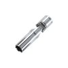 sourcing map 3/8" Drive Universal Joint Socket 14mm CR-V Metric 6-Point Rotation Swivel Flex Socket