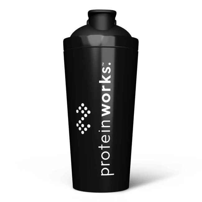 Protein Works Metallic Midnight Shaker | 739ml