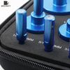 Diamond Drilling Bit Hole Saw Set Tile Granite Triangle Shank 11pc Hand Drill