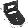 Camera Mounting Bracket,Small Universal Camera Wall Mount Bracket Includes All Hardware for Mounting Small Based,Black