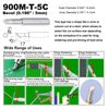 10PCS 900M-T-5C Soldering Solder Iron Tips Replacement Tips Soldering Accessory,Brass