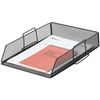 Q-Connect Stackable Letter Tray Black