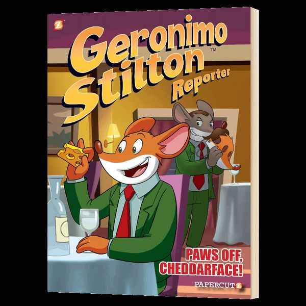 老鼠记者 全彩漫画小说6 Geronimo Stilton Reporter #6: Operation: Shufongfong 英文原版 英文版 精装