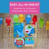 Fun Express Little Fisherman Party Disposable Tableware Kit, 84 Piece