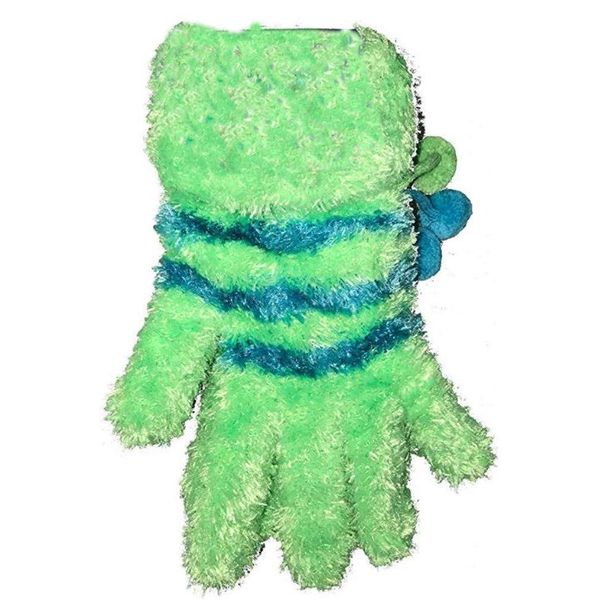 Jerry's Figure Skating Gloves - 1104 Furry Mini Gloves (Lime Green)