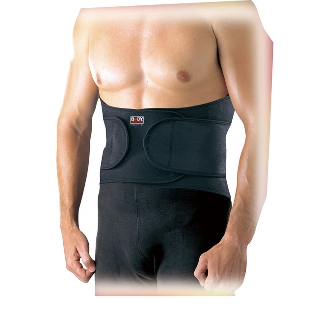 Body Sculpture BNS520 Back Support | Back Brace, Black, One Size Fits All