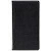Sigel VZ171 Business Card Book for up to 120 cards (max 90x58mm), with 20 Clear Plastic Pockets, Leather-look, Black Matt