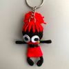 Voodoo String Doll Keychain, Design T309